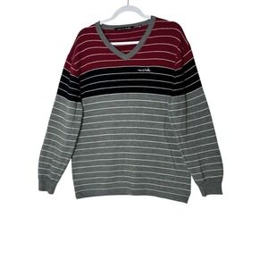 Travis Mathew Sweater Mens 2XL Wool Blend‎ Crew Neck Pullover Performance Golf